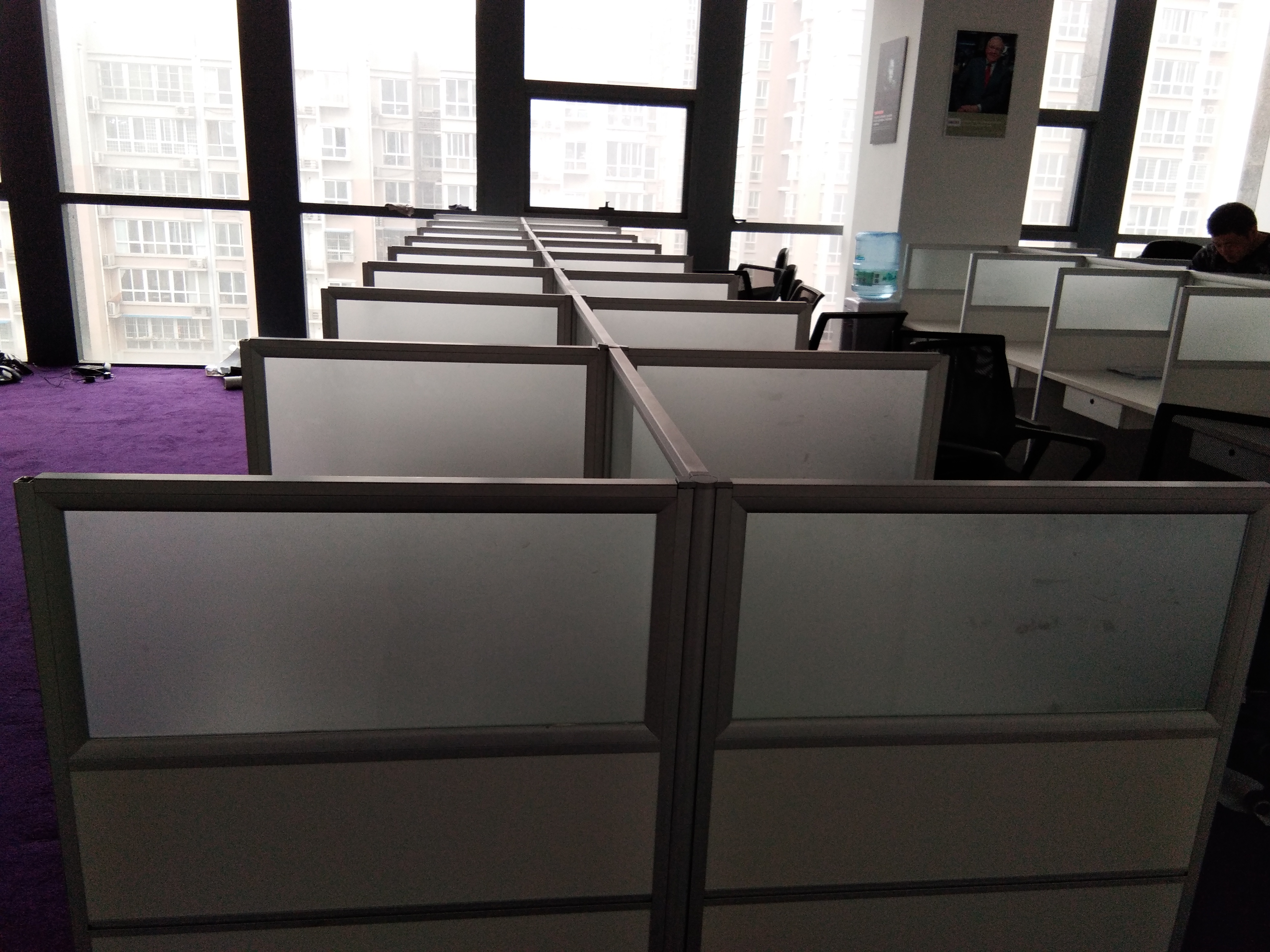 員工辦公桌 工位桌 屏風(fēng)隔斷桌