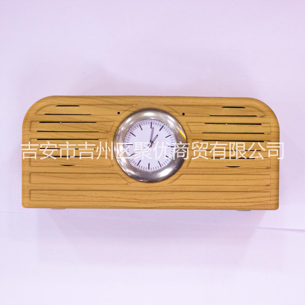 2017新款無線藍牙音箱迷你酒店*木質(zhì)帶鬧鐘通話插卡收音USB 2017新款無線酒店藍牙音箱