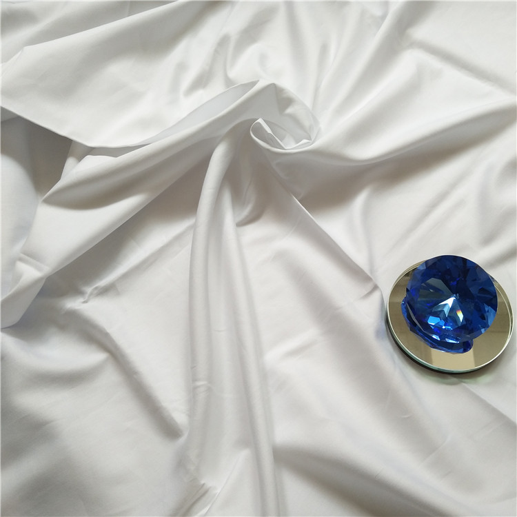 40S/1精梳仿絲牛津紡襯衣面料現貨工廠