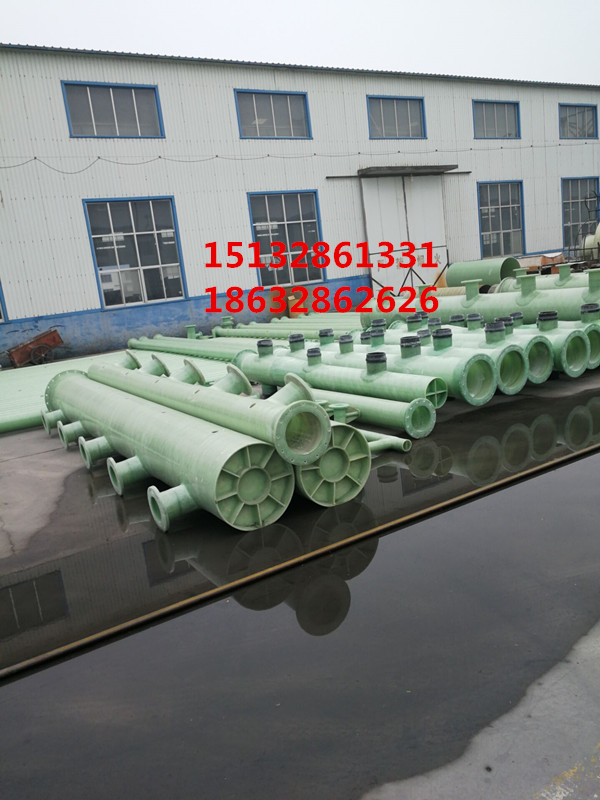 玻璃鋼夾砂管道電纜管頂管噴淋管