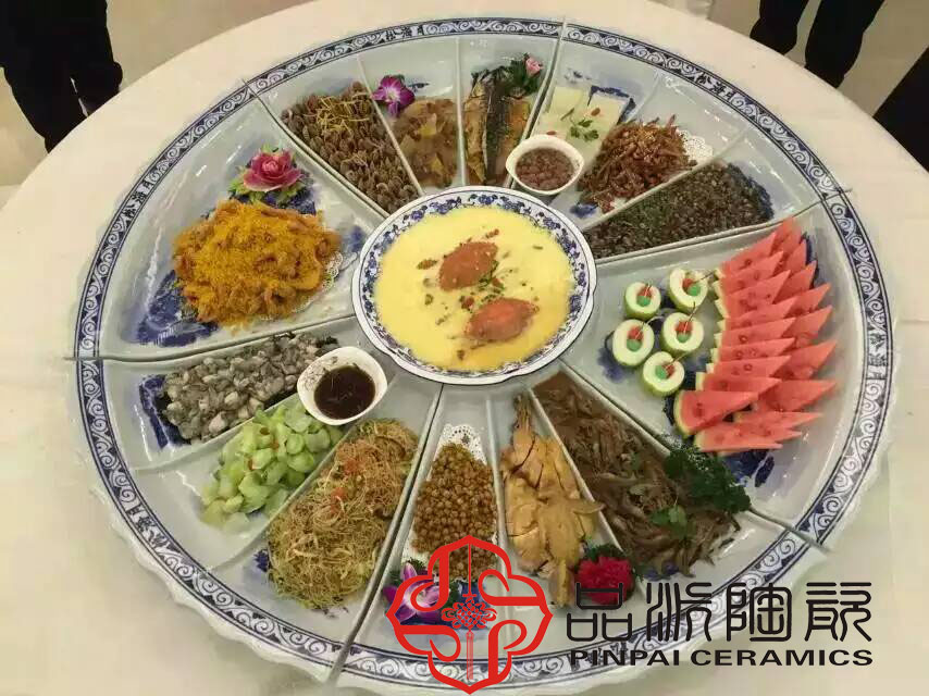 定做青花瓷超大特大海鮮大盤子的價(jià)格