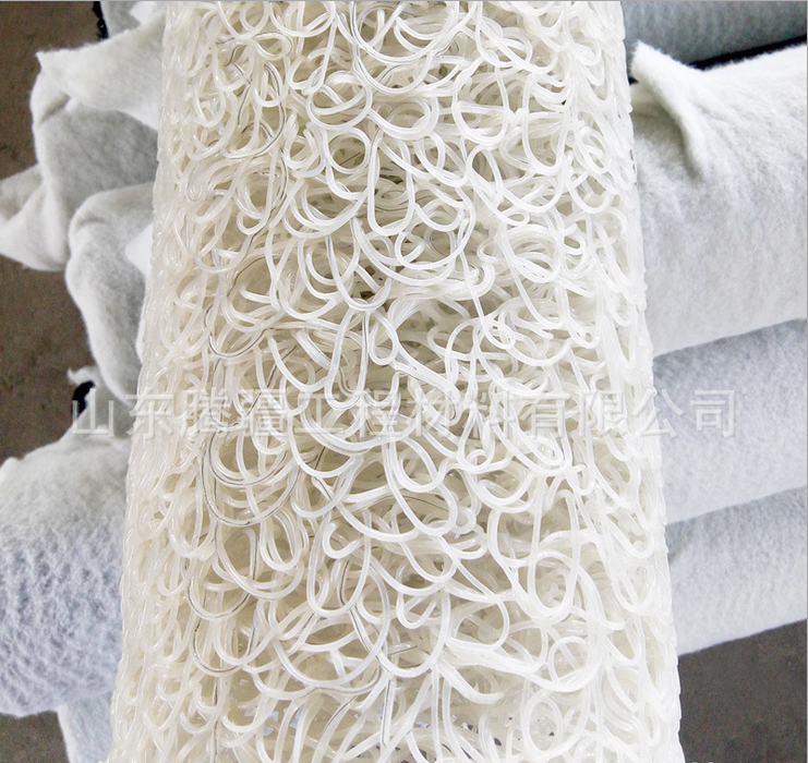 山東塑料盲溝管廠家 生產(chǎn)優(yōu)質(zhì)塑料盲管速排龍 工程排水用透水盲溝