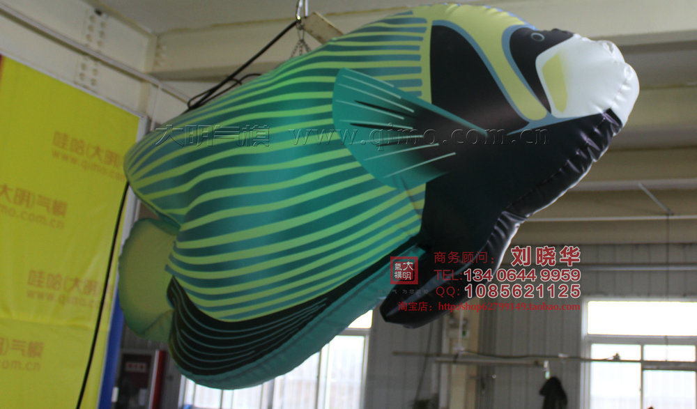 大明氣模繽紛熱帶魚氣模