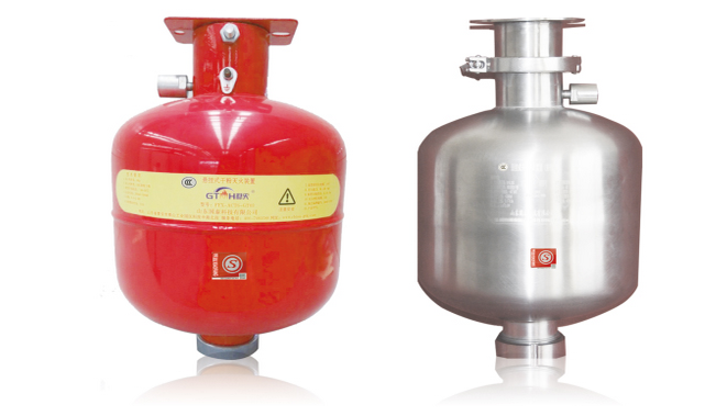 批發(fā)銷售非貯壓4kg懸掛式超細干粉滅火裝置
