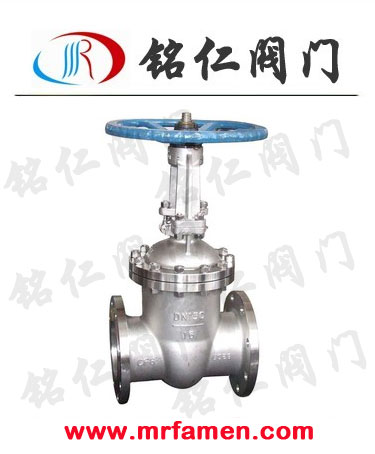 Z45H-16P DN100 不銹鋼暗桿閘閥