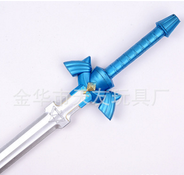 廠家大量供應cos動漫武器 玩具刀劍 仿真兵器 小塞爾達的傳說天空之劍影視道具
