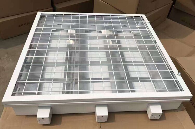 OBG2804監(jiān)獄防爆格柵燈防爆格柵燈60*60加油站LED嵌入式T8節(jié)能熒光燈
