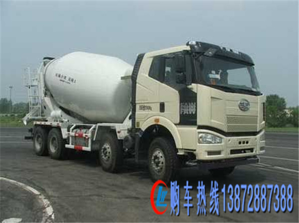 解放J6混凝土攪拌運(yùn)輸車(chē)（14-16）