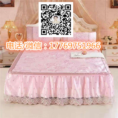 冰絲涼席廠家  冰絲涼席生產(chǎn)廠家 提花冰絲涼席