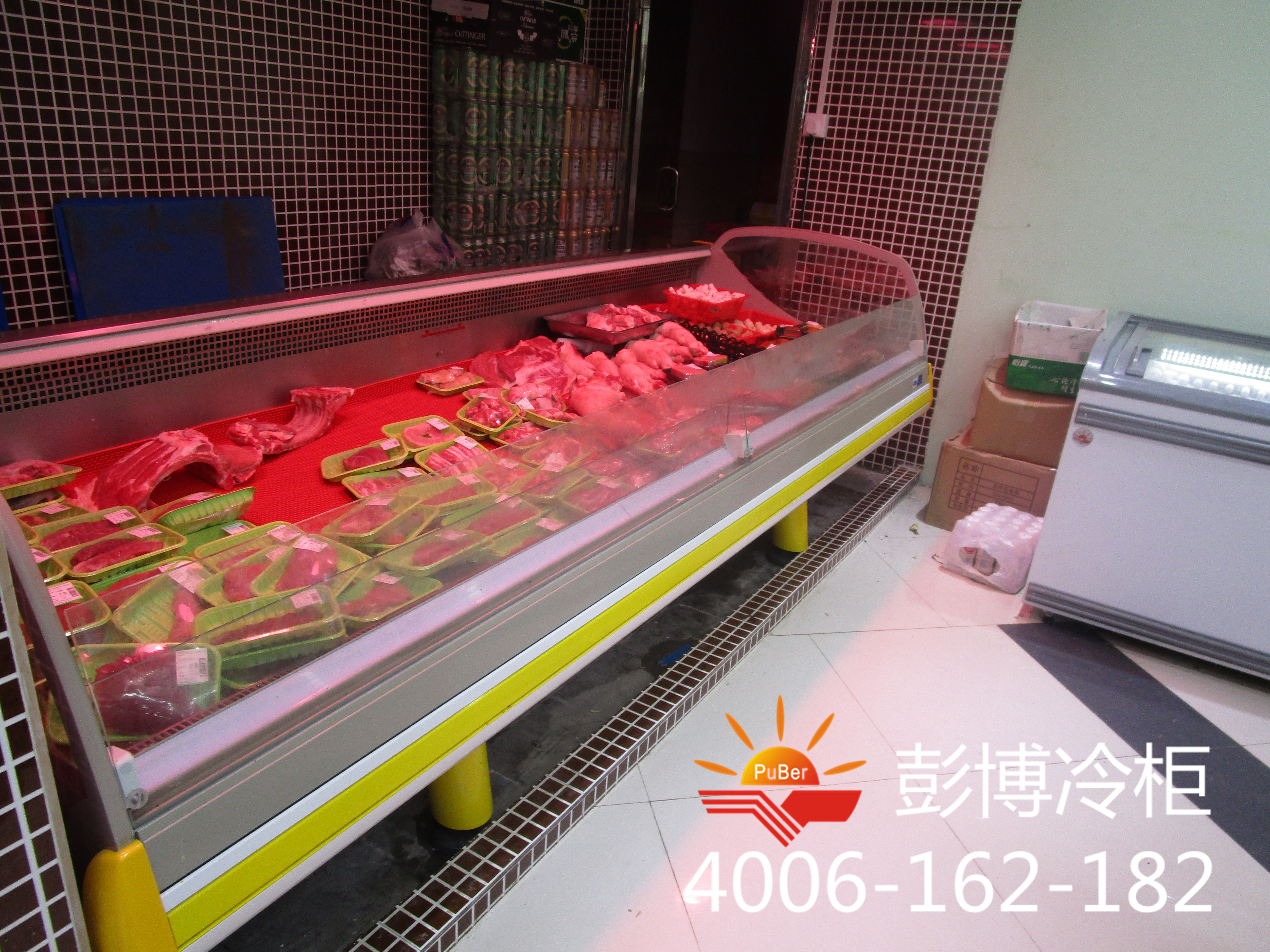 南山前海生活超市用的冰柜什么牌子 超市用的飲料生鮮冰柜