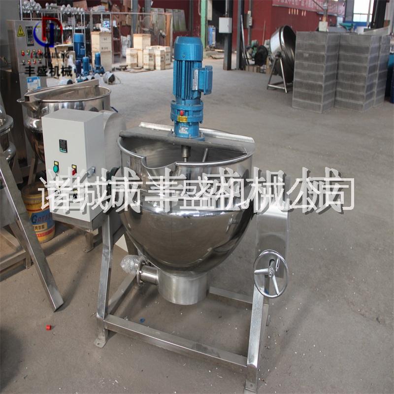 可傾式攪拌夾層鍋   奶酪加工設(shè)備 不銹鋼機(jī)械設(shè)備