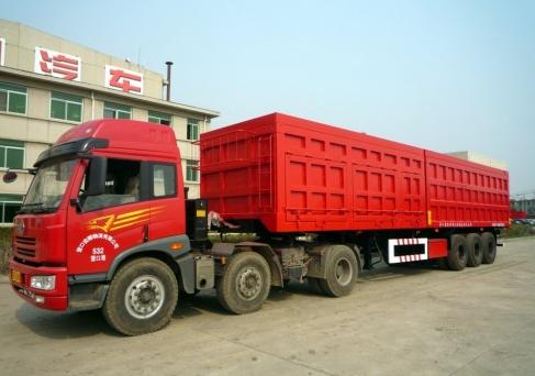 掛車廠家供應(yīng)半掛車高欄車