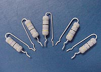 成型金屬氧化膜固定電阻器 插件成型電阻 不燃性金屬氧化膜插件固定電阻