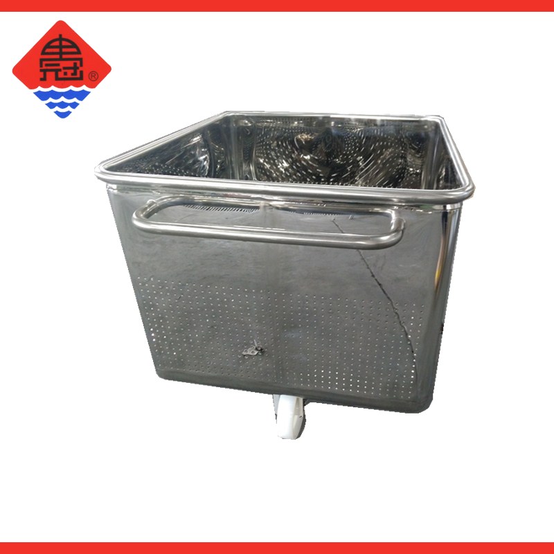 不銹鋼沖孔肉料車