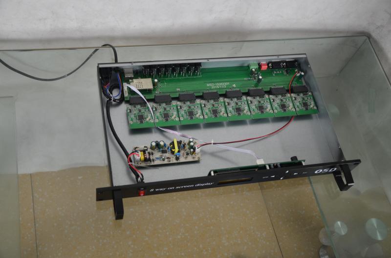 八路視頻字幕機(jī)OSD透明疊加清晰遠(yuǎn)程控制