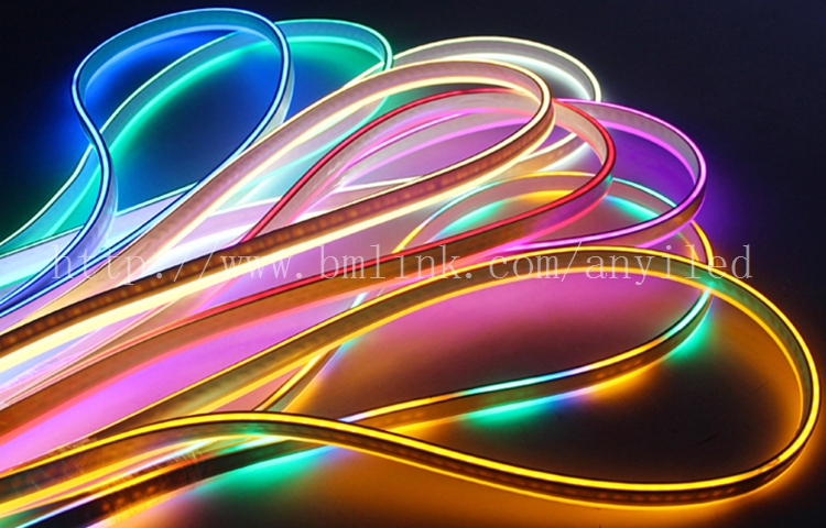 SDM貼片LED柔性燈帶  全彩低壓燈條 工程/出口裝飾軟燈管