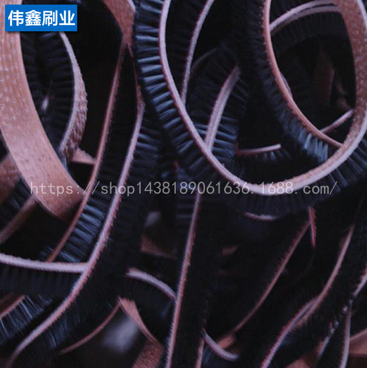 廠家直銷多種皮帶刷 鋼絲皮帶刷 工業(yè)毛刷皮帶刷 品質(zhì)保證
