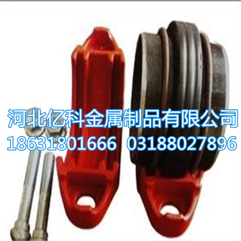 礦用管件 溝槽撓性高壓卡箍