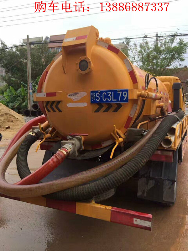 5方清洗吸糞車 供應5方清洗吸糞車 供應藍牌6方清洗吸糞車