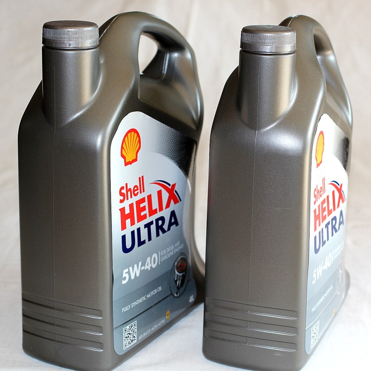 (永和批發(fā)商）進(jìn)口灰殼  殼牌超凡喜力5W-40全合成機(jī)油 4L