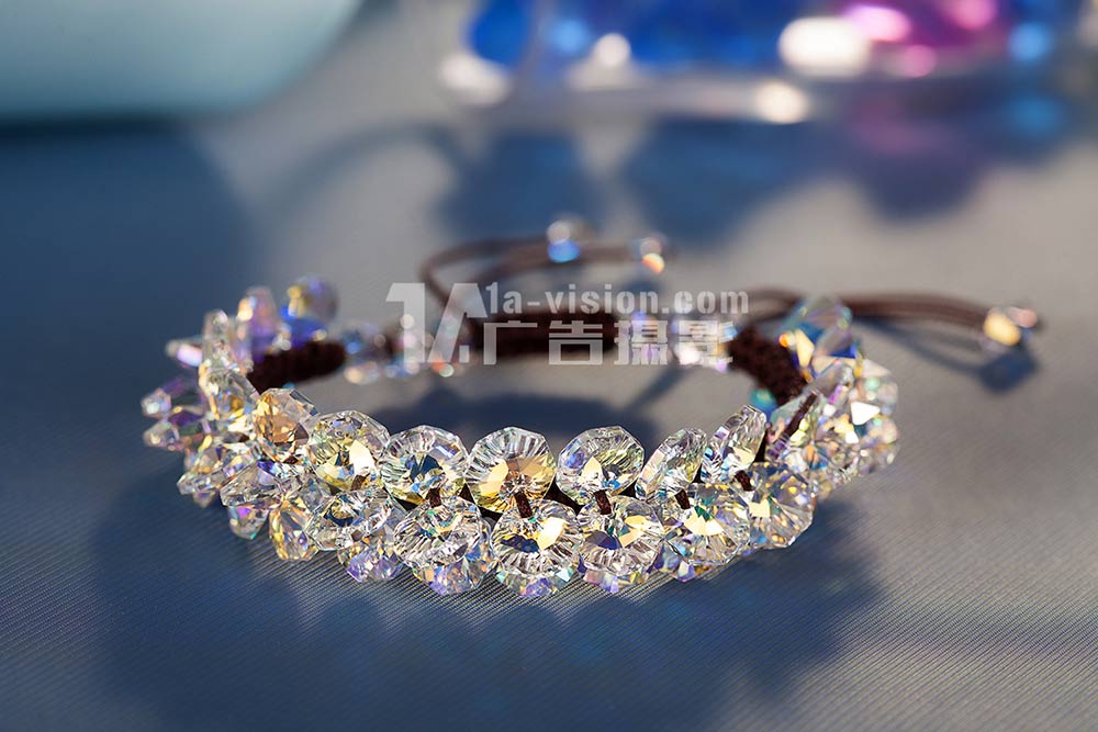 廣州番禺長安深圳專業(yè)水晶皮繩佛珠石榴石手鏈拍攝攝影