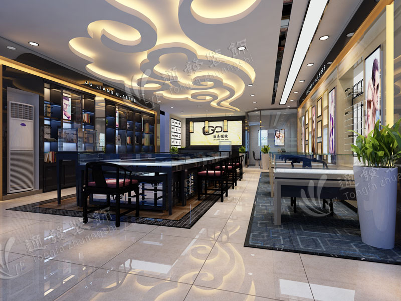 眼鏡店裝修 眼鏡店裝修效果圖 專業(yè)眼鏡店裝修公司