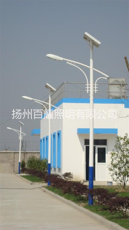 百耀照明太倉污水處理廠太陽能路燈