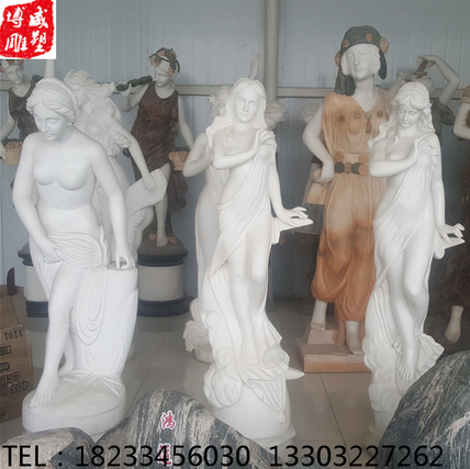 大理石漢白玉西方人物雕像石雕西方人物雕塑西方人物噴水雕像廠家供應(yīng)
