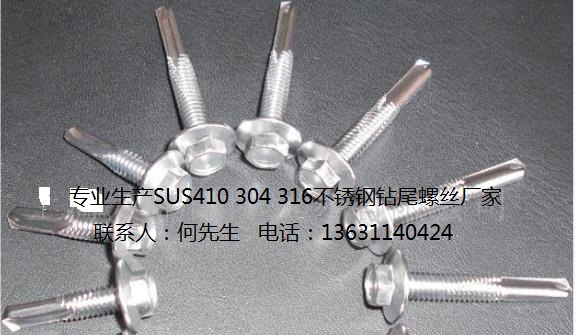 六角華司鉆尾螺絲 屋頂螺絲 燕尾螺絲 六角華司鉆尾螺釘