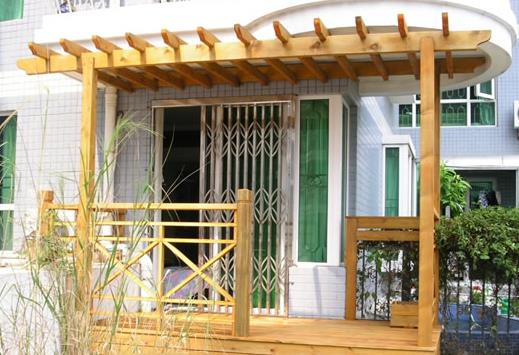 湖南防腐木涼亭，防腐木花架，防腐木廊架葡萄架陽(yáng)光房圍欄護(hù)欄等 湖南防腐木涼亭花架廊架葡萄架等