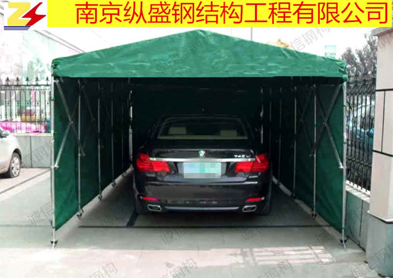 南京直銷大型倉庫帳篷推拉活動帳篷排擋雨蓬移動式車篷阻燃布帳篷