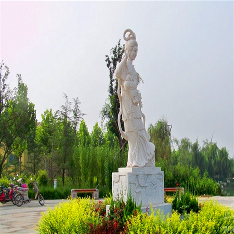 東莞雕塑廠家直銷 嫦娥雕塑 玻璃鋼人物雕塑