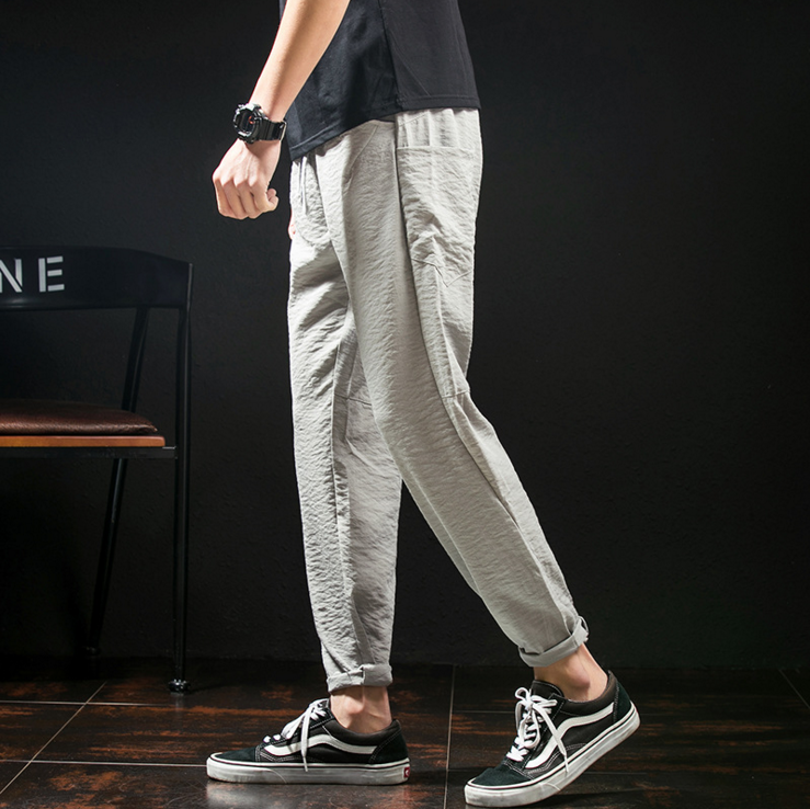 2017夏季新款男裝韓版收腳哈倫褲男小腳九分褲男休閑褲廠家批發(fā) 韓版收腳哈倫褲廠家 韓版收腳哈倫褲批發(fā)價(jià)格