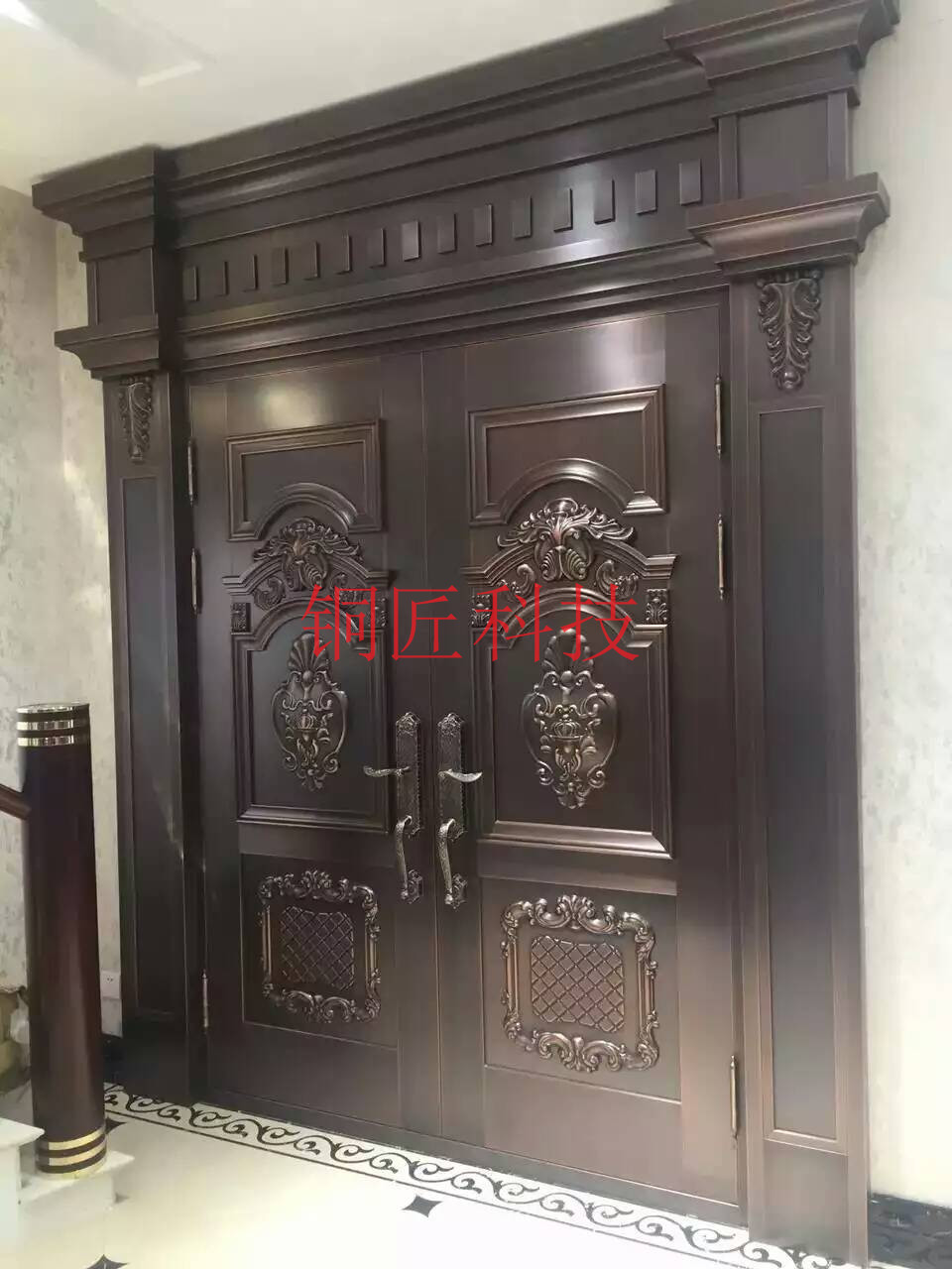 供應(yīng)銅門|別墅銅門|真銅門 廠家