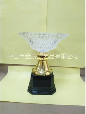 金凌新款水晶獎杯定制活動賽事頒獎體育賽事獎杯水晶金屬獎杯