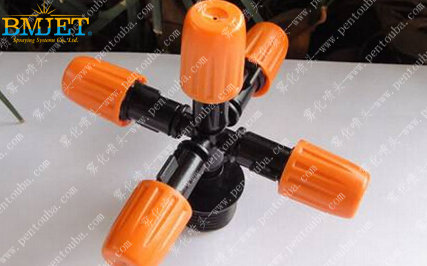 五出口降溫霧化噴頭