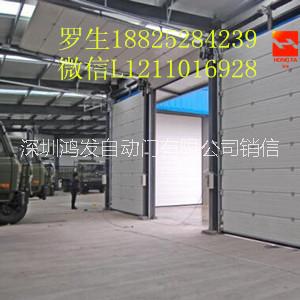 卸貨平臺提升門 工廠車間工業(yè)滑升鴻發(fā)廠家直銷