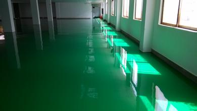 東莞市石排鎮(zhèn)環(huán)氧薄涂地坪漆工程