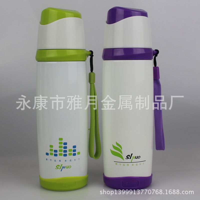 廠家直銷 新款雙層*頭保溫杯優(yōu)質(zhì)保溫杯500ML*頭杯禮品杯