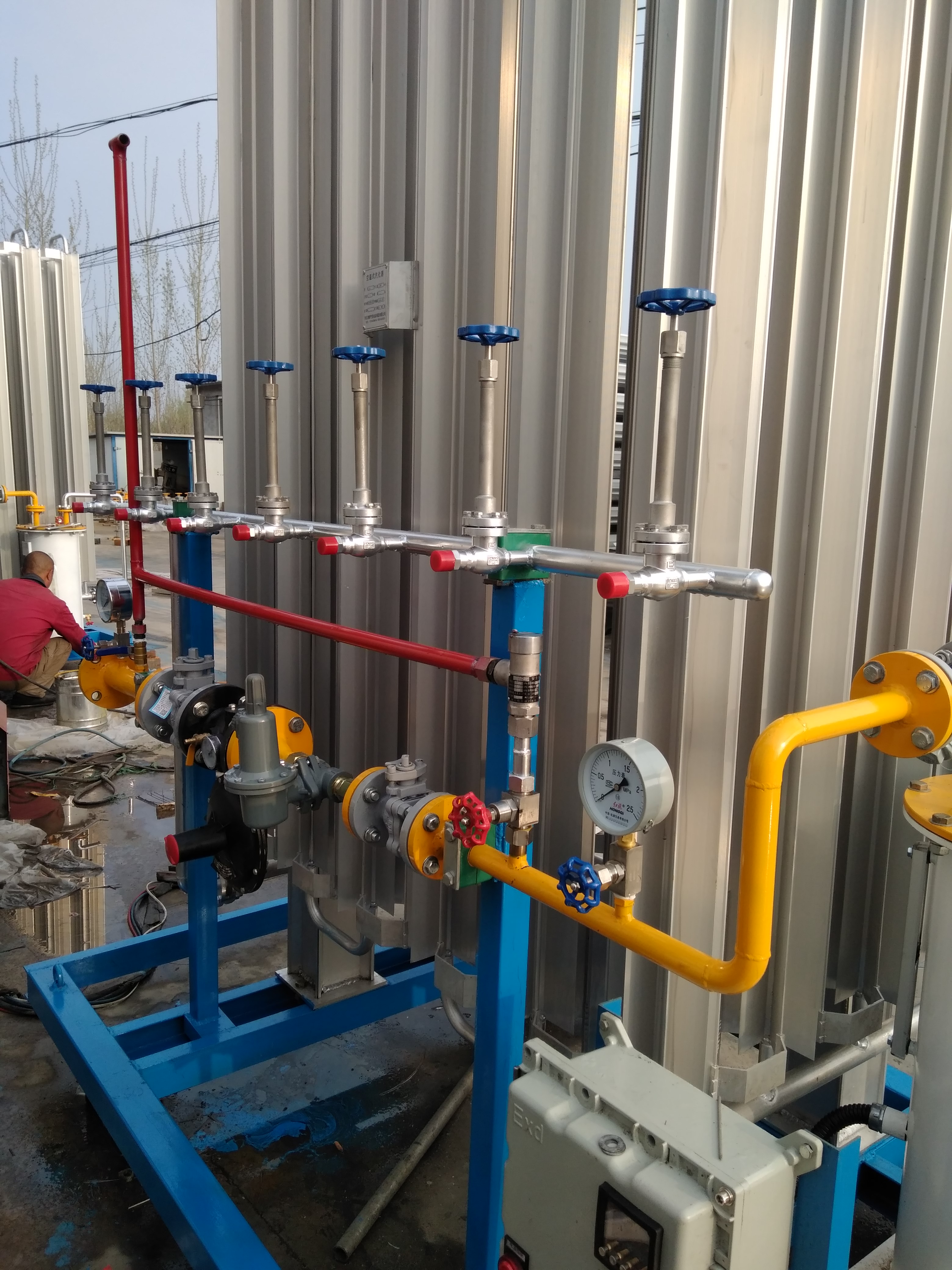 太原LNg杜瓦瓶氣化撬/大同杜瓦瓶氣化撬/呂LNG杜瓦瓶氣化撬 山西LNG杜瓦瓶氣化撬