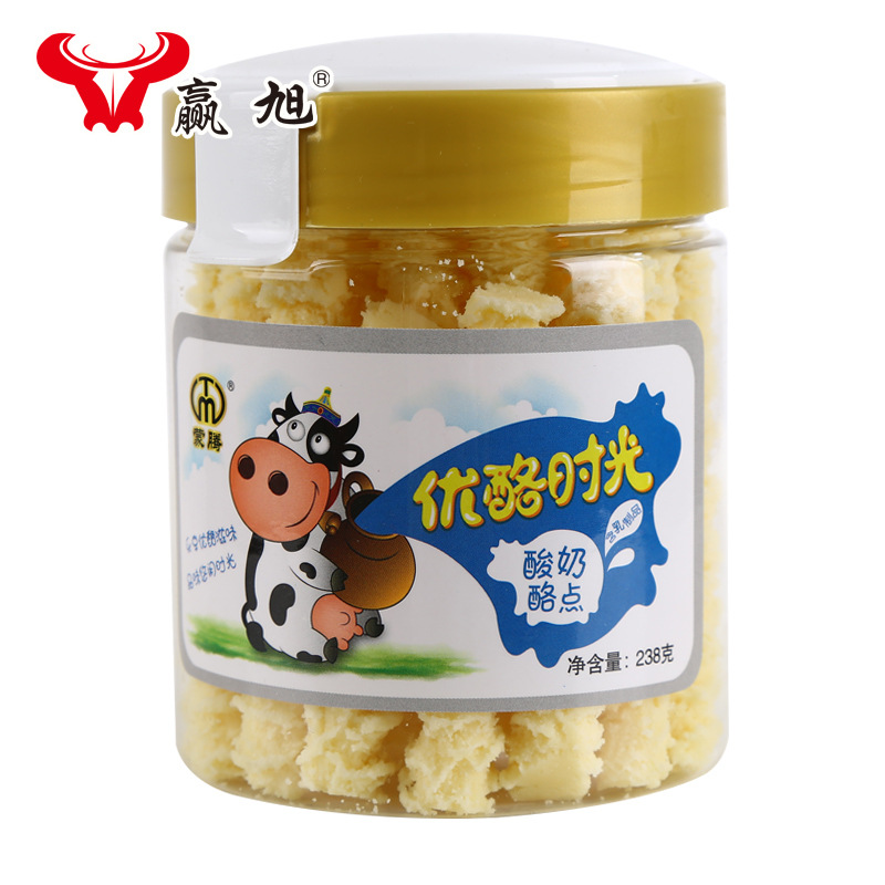 內(nèi)蒙古特產(chǎn)牛奶條奶棒238g罐裝兒童休閑零食無糖乳制品酸奶味奶酪 特產(chǎn)牛奶條乳制品奶酪奶棒