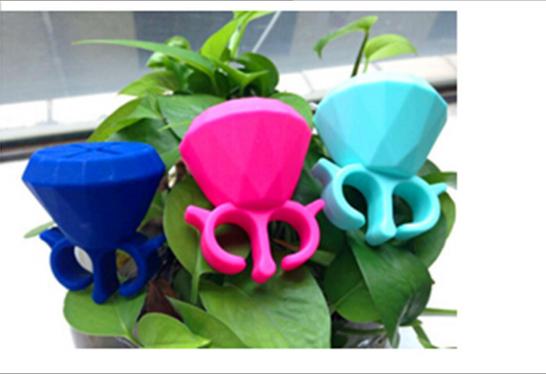 迷你便攜6支化妝刷套裝 多功能化妝彩妝工具硅膠面膜腮紅刷硅膠刷