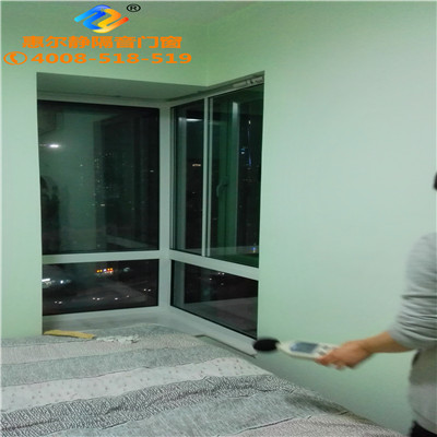 嘉興隔音門窗專業(yè)設(shè)計(jì)推拉飄窗隔音窗 環(huán)保隔音窗 雙層浮法玻璃 臥室隔音窗