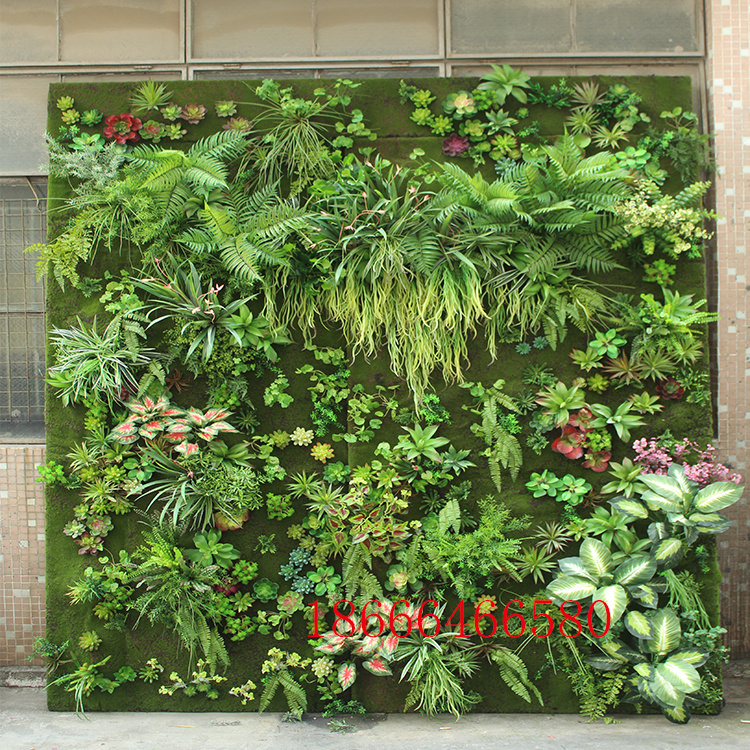廠家定做商業(yè)軟裝 仿真植物墻 仿真花墻 人造綠植背景墻 垂直綠化造景歡迎來(lái)電咨詢