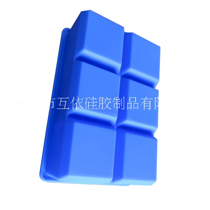 硅膠冰格  硅膠制冰模批發(fā) 廠家供應(yīng)6孔硅膠冰格