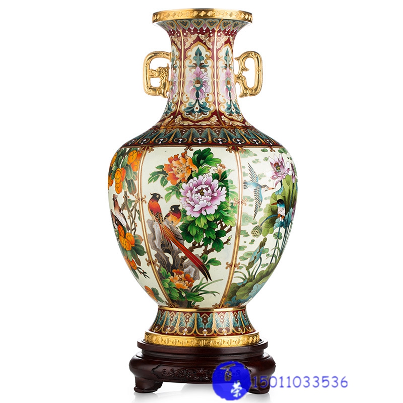 國寶景泰藍(lán)《吉慶泰和尊》