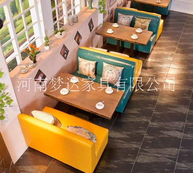 卡座沙發(fā)火鍋店沙發(fā)西餐咖啡廳單人沙發(fā)