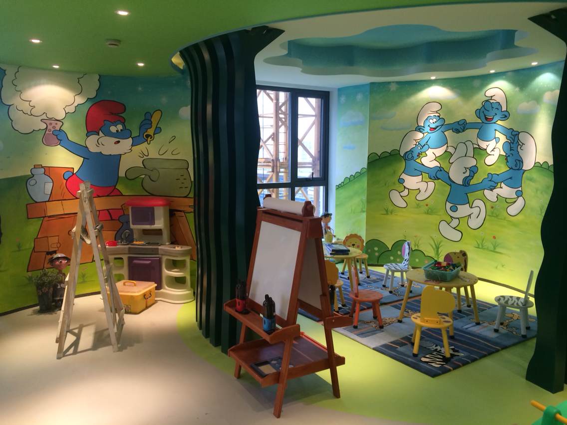 手繪墻 油畫(huà) 3D立體畫(huà) 彩繪