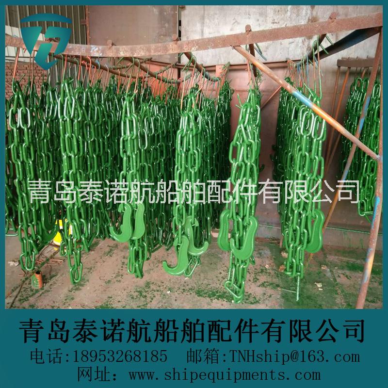 13mm綁扎鏈條 橫擔(dān)鉤 集裝箱綁扎鏈