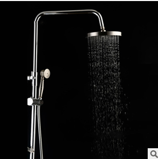 妙浴淋浴花灑套裝 直通式淋浴花灑 不銹鋼入墻衛(wèi)浴水龍頭廠家批發(fā)